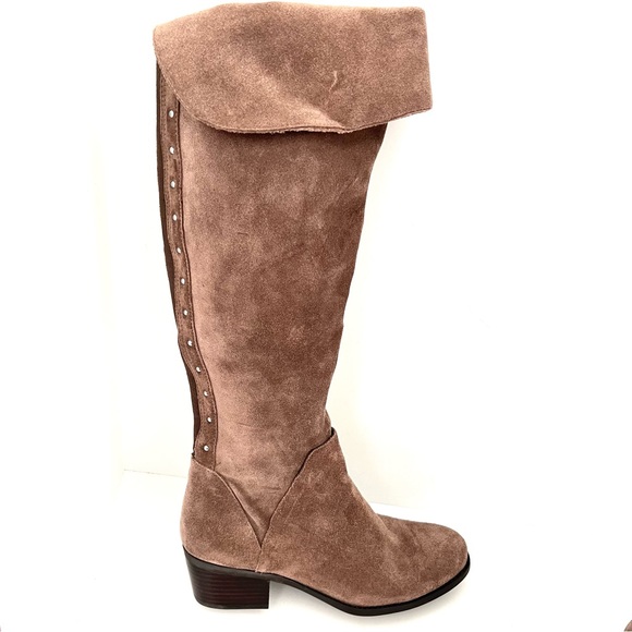 Vince Camuto Briella Taupe Over the Knee Boots 8 - Picture 13 of 13